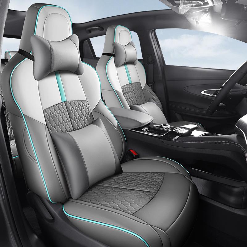 Changan UNIT Universal 5-Seat Cartoon Leather Car Seat Cushion