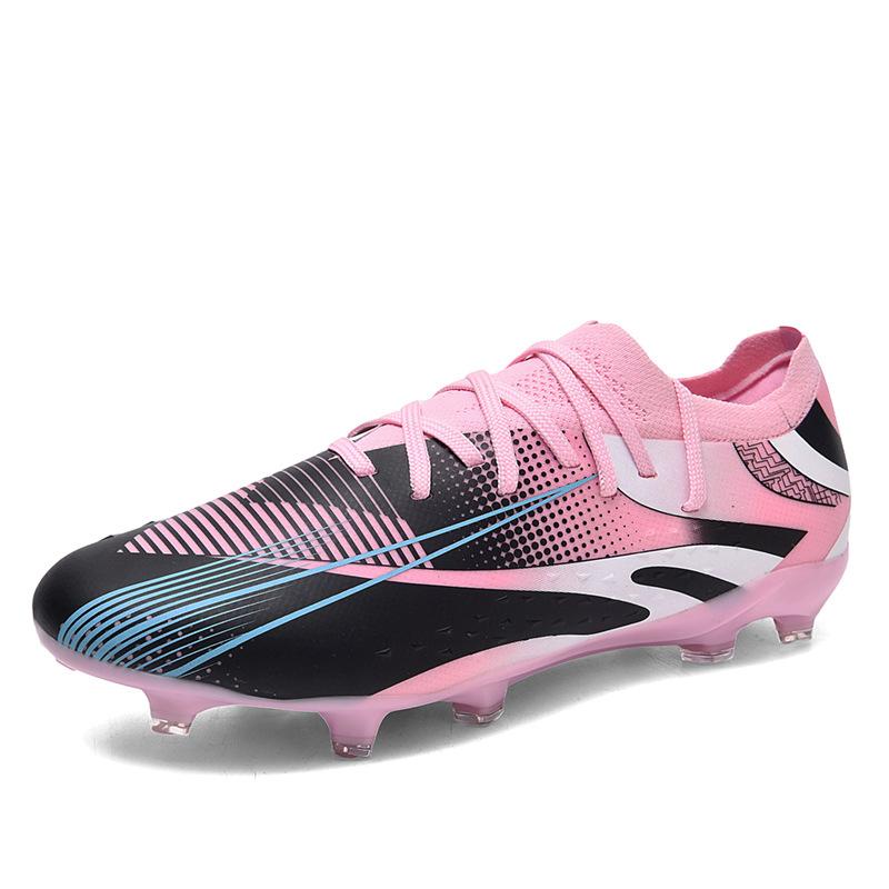 World Cup New Soccer Shoes Boys and Girls Teenagers Students Adult Older Children Broken Nails Spikes Competition Training Shoes