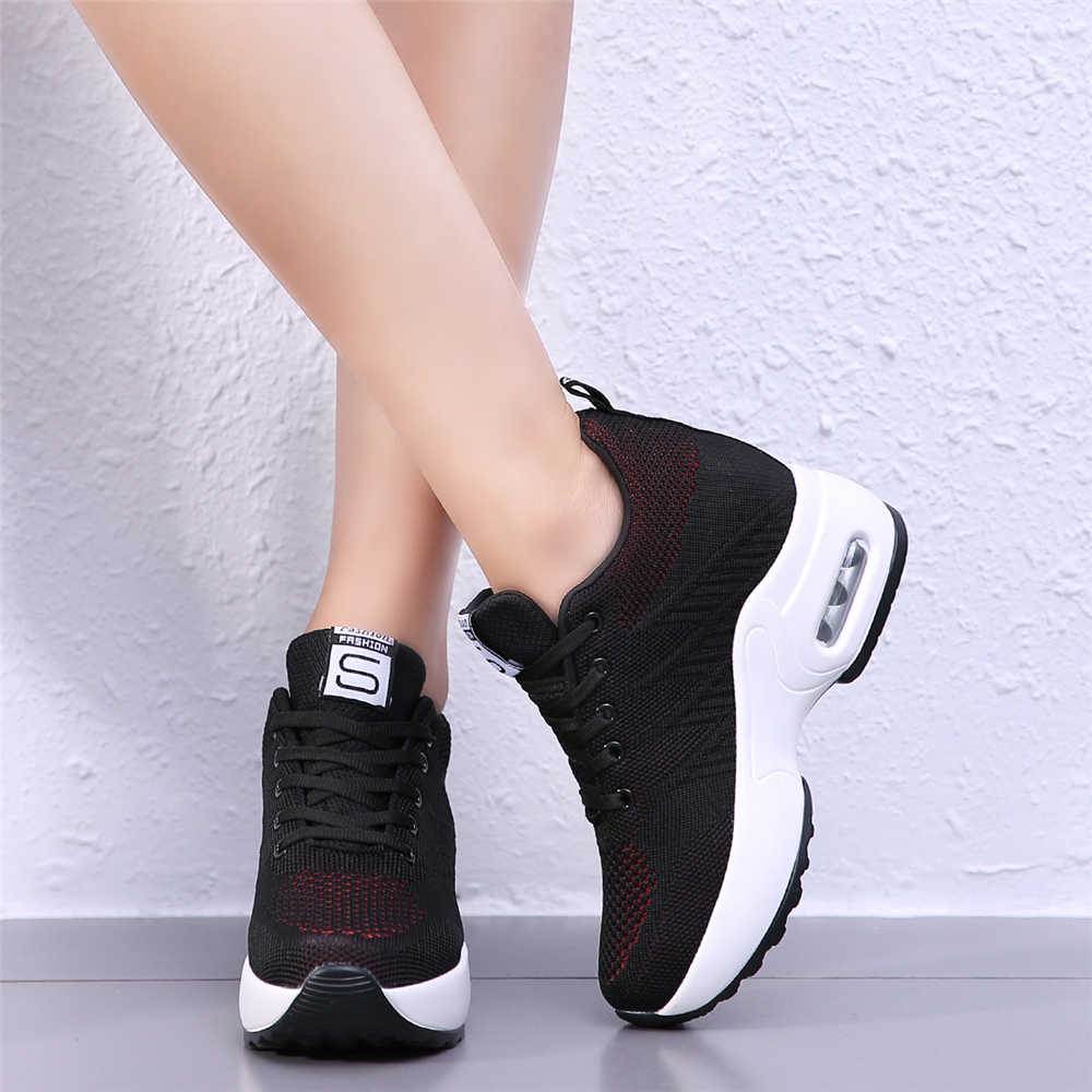 Fashion Playform Height Increasing Womens Loafer Vulcanize Sneakers Woman Luxury Ladies Shoes Sports Luxury Brand Wide Fit Gym