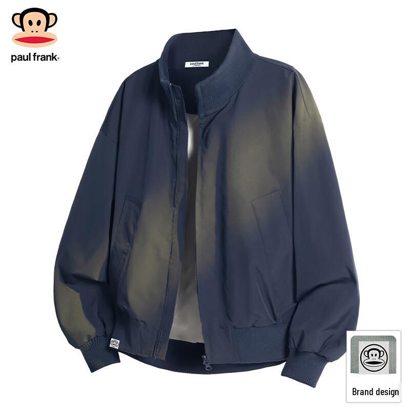 paul frank Men's Stand Collar Bomber Jacket