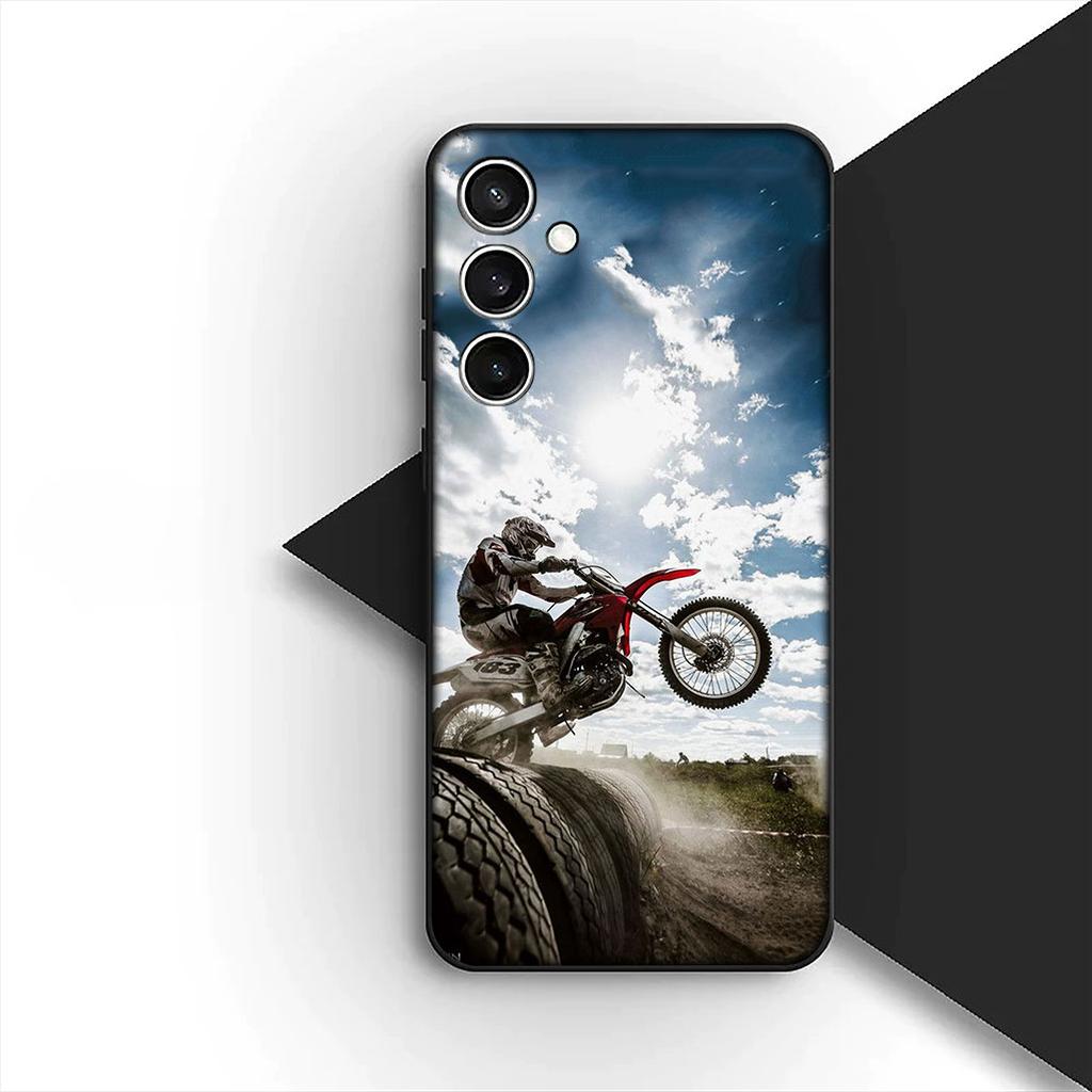 Cover for Motorola Moto G86 G57 E14 E15 G14 G34 G67 G84 G24 A54 G15 Power E22 Casing Phone Case Car Moto Cross Motorcycle Mobile
