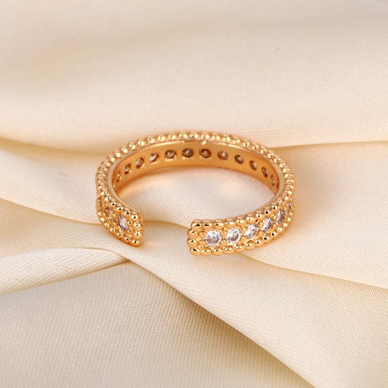 Full Diamond Open Ring Wind Ring