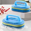 Tub Cleaning Brush Ergonomic Handle Scrubber Shower Stalls Stiff Bristle Cleaning Kitchen Sinks Window Frames Cleaning