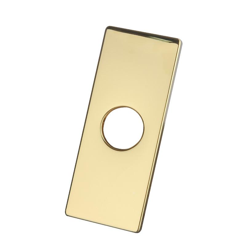 304 Stainless Steel Brushed Kitchen Faucet Cover10 Inch Decorative Plate Base Bathroom 6-inch Sheathing