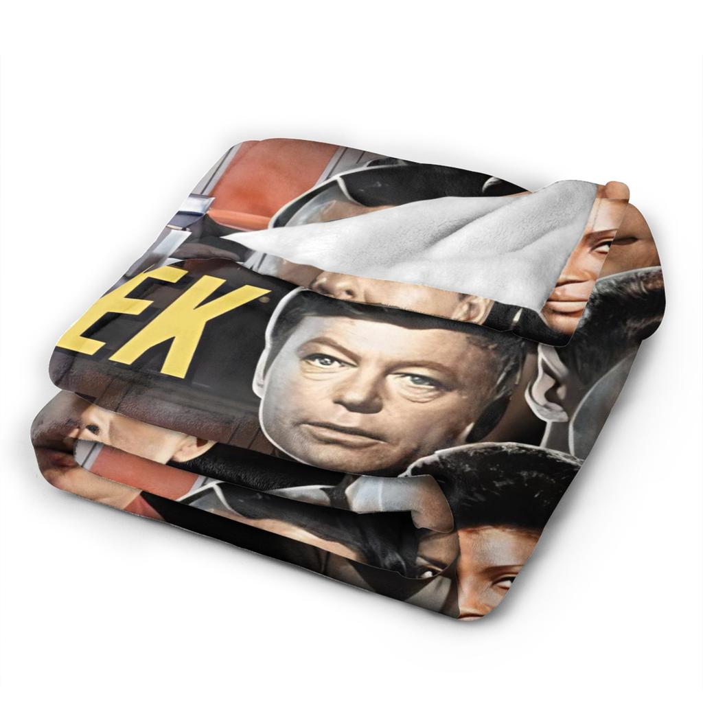 Stars Treks Groups Super Warm Blankets Starfleet Movie Travel Plush Throw Blanket Couch Chair Flannel Bedspread Sofa Bed Cover