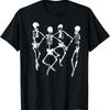 Läskigt Meme Dansande Skelett T-shirt