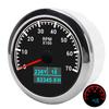 RPM Tachometer Gauge 3 In 1 Multifunctional Marine Accessory for Automobile Boats 9?32V DCBlack