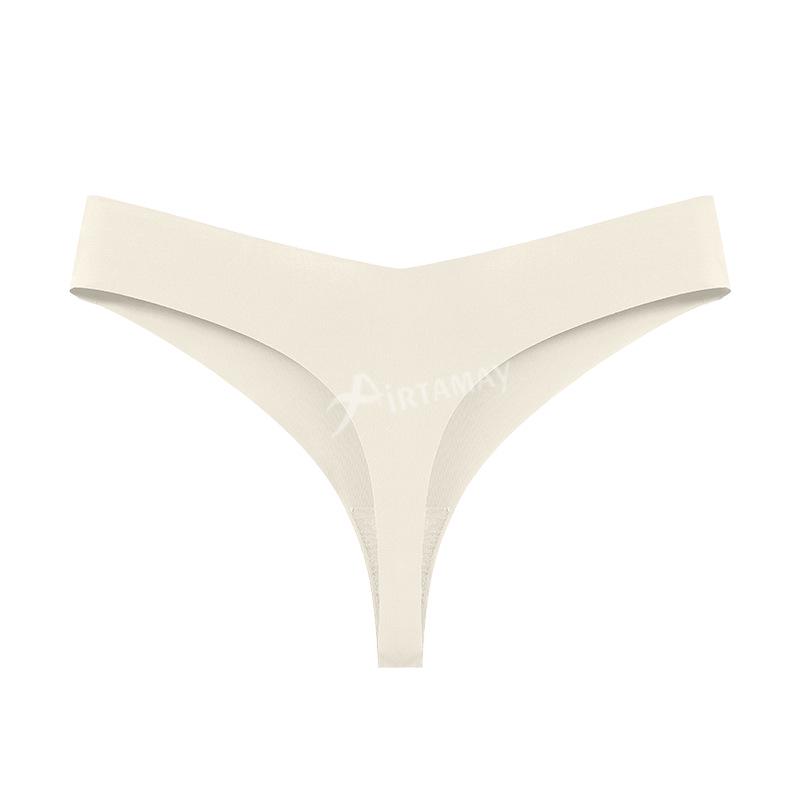 Cross-Border European & American Seamless Yoga Thong: Breathable, Sexy, Plus Size Women's Sports Panties