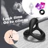 Male Passion  Ring  Ring Delay Crystal Extender  Toys Set 5PC