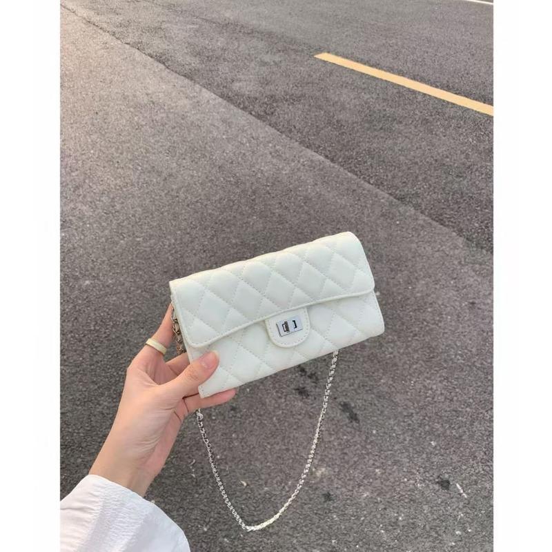 Change Bag Female Chick Yellow Mobile Phone Bag New Diamond Chain Bag Versatile Shoulder Messenger Bag