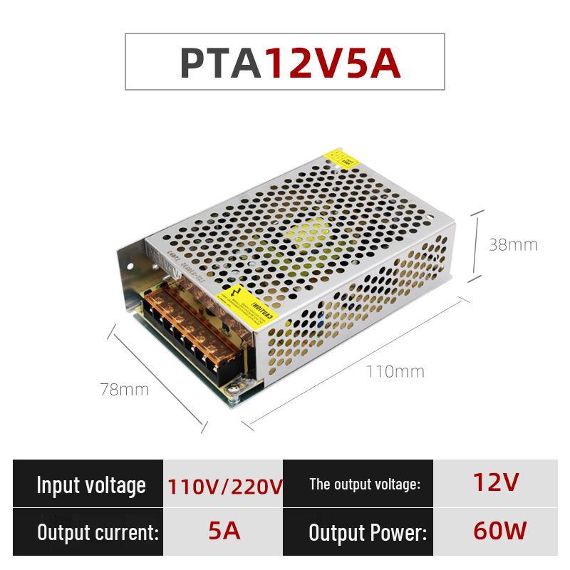 Constant Voltage LED Light Strip Power Supply Transformer 220V to 5V/12V