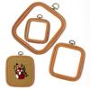 1PC Imitation Wood Embroidery Hoop Imitation Wood Embroidery Frame Lightweight Sewing Hoop for Crafts Imitation Wood
