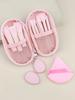 New Mini Makeup Brush Set 10PCS Eyeshadow Loose Powder Brush Travel Portable Soft Hair Makeup Tools Christmas Gift