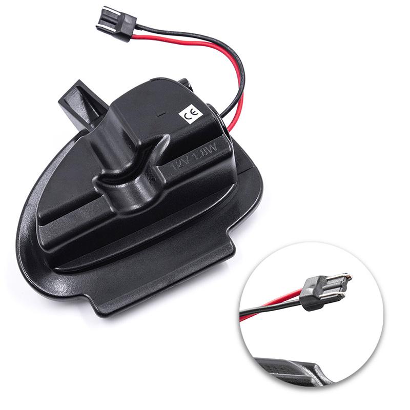 1Pair Direct Fits Led Under Side Mirror Puddle Lights For VW GTI Golf MK6 6 MKVI C45 White Led Lights