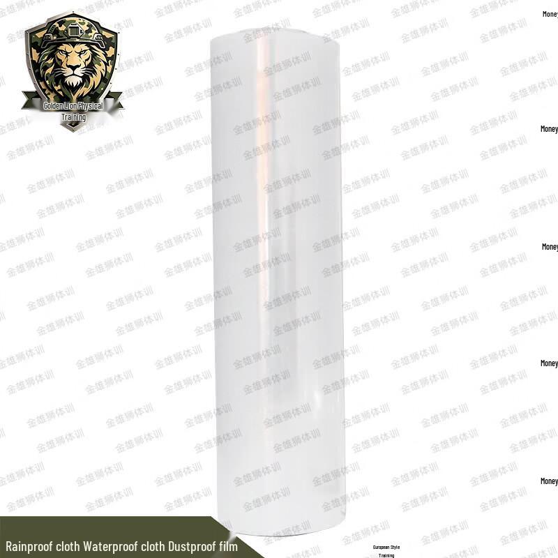Golden Lion Transparent Heavy-Duty Plastic Film Roll