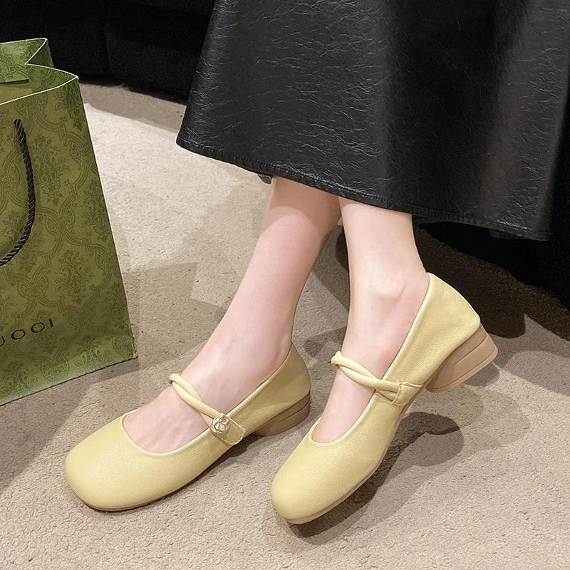 Fashion Fashion Spring and Fall Mary Jane Ballet Flats Women Shoes Leopard Print Comfortable Soft Round Toe Flat Shoes for Women Casual