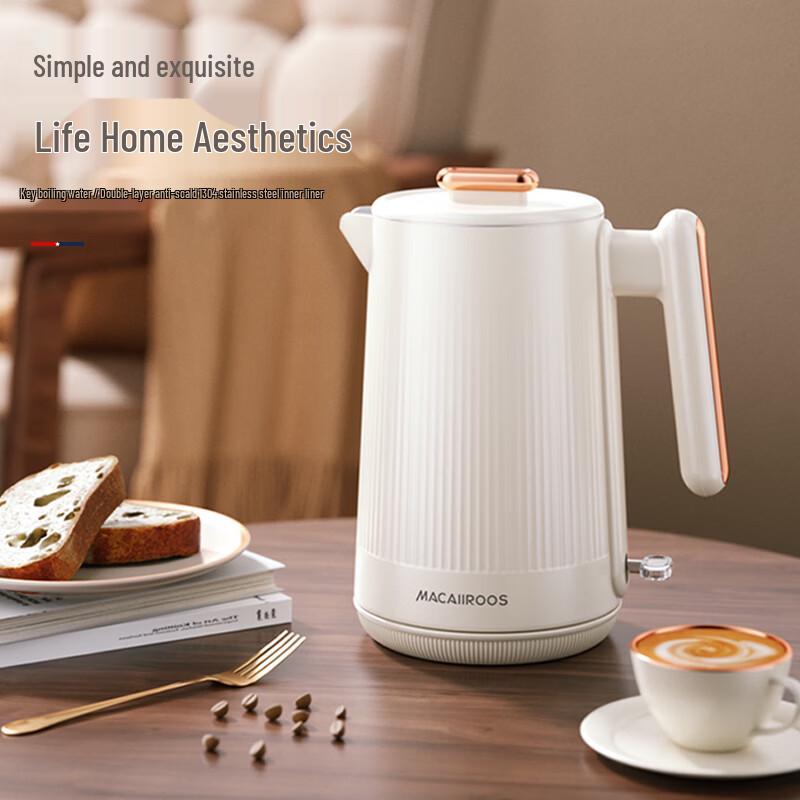 Macaiiroos 304 Stainless Steel Electric Kettle CN plug (adapter included)