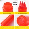 Three-Hole PE Condiment & Dressing Squeeze Bottle for Kitchen - Multi-Purpose Oil & Seasoning Jar