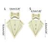 Suit Shirt Bow Silicone Mold Fondant Cake Border Mould Chocolate Mould Cake Decor Tools Kitchen Baking Accessories