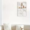 2025 Jesus Wall Calendar Religious Artwork Wall Calendar Bible Verses Hanging Monthly Calendar for Christ Lovers