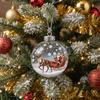 Shatter Resistant Acrylic Holiday Tree Decoration Vintaged Christmas Ornament With Multiple Color Option