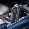 Tragbare Auto-Luftpumpe Tragbare Plug-in-Auto-Reifenluftpumpe Kompakte Reifenpumpe mit Manometer für Bälle Reifen Autos Aufblasartikel