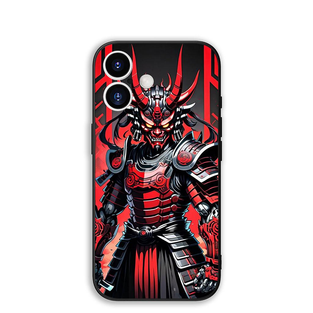 

for Motorola Moto G86 G57 G67 G24 G15 G54 Power G13 G14 G34 G35 G45 G60 G53 G55 G64 G75 G72 Case Samurai Ninja Oni Mask Bushido Motorola Moto G15