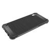 Coque - VCOMP - Samsung Galaxy A10 6.2" - TPU Souple - Fibre de Carbone Brossé - Noir