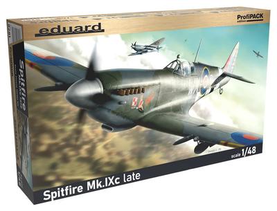 Eduard Profipack Serie Spitfire Spätmodell Plastikmodell 1/48 Mk.IXc