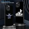 D-dafs Logo Car Logo Fashion Pattern Phone Case For iPhone 16 15 14 13 12 11 Plus Pro Max Limited Black Hard Case Sheepskin