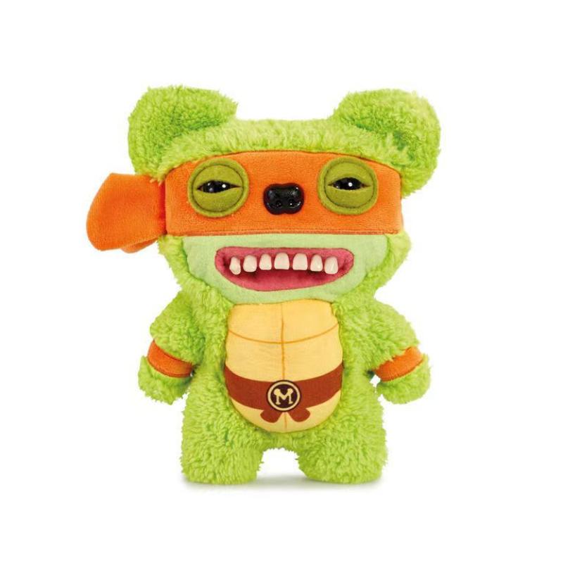 

20cm Original Fuggler Plush Toy Teenage Mutant Ninja Turtle Ugly Tooth Monster Wide Eyed Weirdo Annoyed Stuffed Animal Doll Gift 20cm