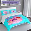 Set Caccia Demoni Kpop con Nome Personalizzato 3 Pezzi, Include 1 Copripiumino e 2 Federe, Arredo Camera da Letto per Tutte le Stagioni