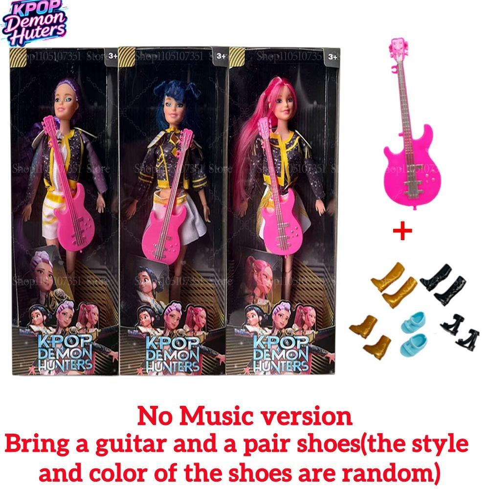 Kpop Demon Hunters Mira Rumi Zoey Anime Peripheral Toys Christmas Gift for Kpop Fans Anime Lovers Play