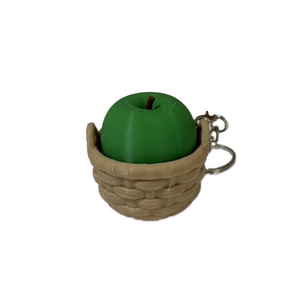 Cartoon Simulation Blueberry Keychain Mini 3D Printed Key Chain Backpack Accessory