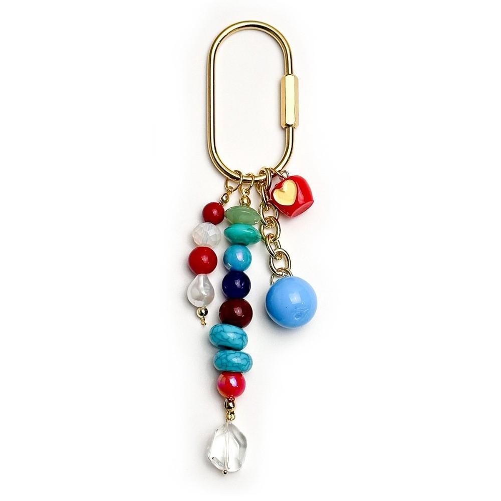 

Fashion Conch Beads Pendant Keychain Rope Handmade Bag Pendant Ornaments Star Bag Charms Gifts