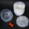 Disposable Round Plastic Takeaway Containers with Lids