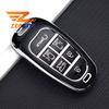 6Buttons Tpu Car Remote Key Shell Fob Case Cover Keychain Protector For Hyundai Sonata Tucson Santa Fe Hybrid Nexo Nx4