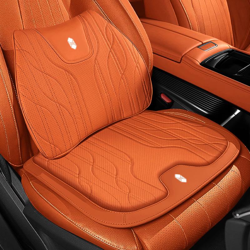 Zhijie S7/R7 & Xiangjie S9 Headrests, Lumbar Supports, Seat Cushions: All-Season, Comfortable, Breathable Leather Interior.
