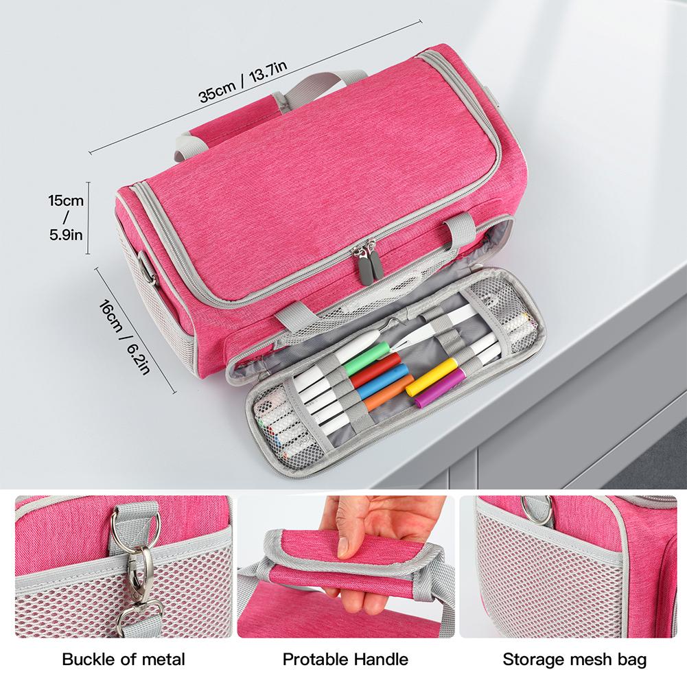 

Сумка для переноски для умной режущей машины Cricut Joy Xtra, портативная сумка для хранения, ударопрочный защитный чехол с несколькими карманами