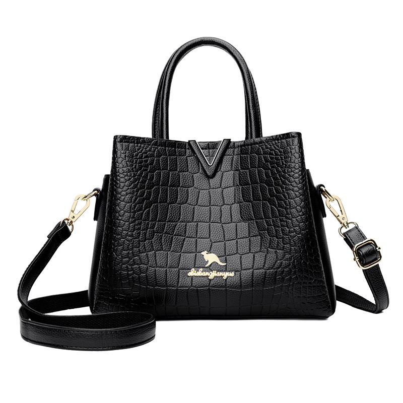 Ladies' Bags, New Style, Elegant Handbags, Simple Texture, Atmospheric Shoulder Bags, Women's Crossbody Bags, Fashionable Women's Bags