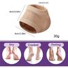 2pcs Plantar Heel Protector Sleeves with Silicone Gel Pads - Breathable Knit Design for Heel Cushioning, Pressure & Support