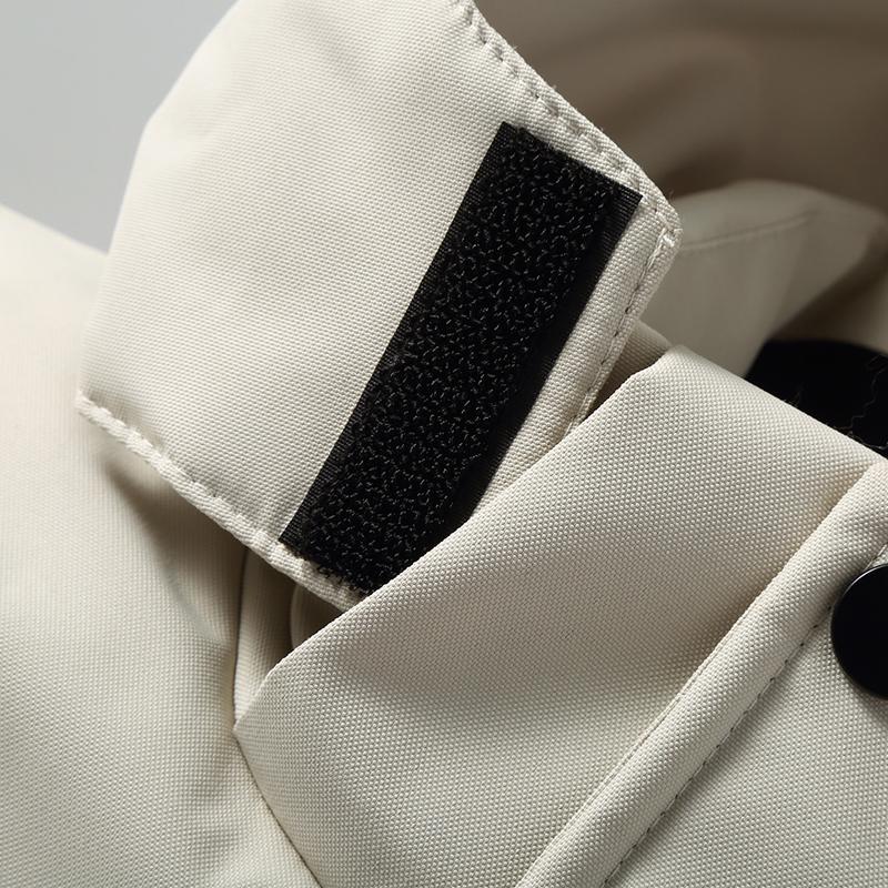 Real Fur Collar Winter White Duck Down Coats for Men Prakas Hooded Thick Warm Down Jackets Man Outerwears