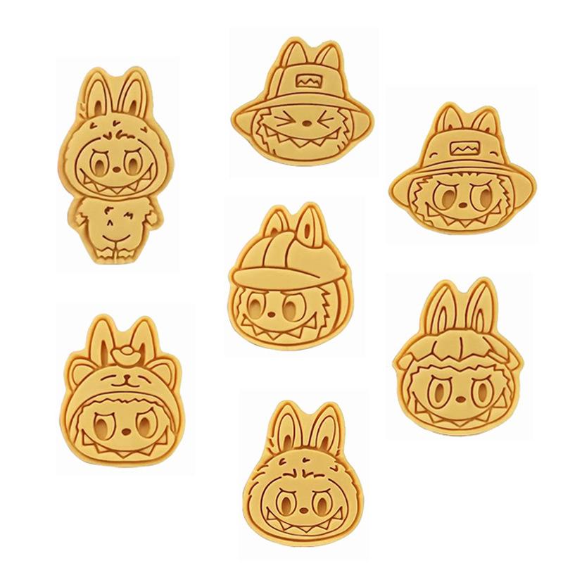 Cartoon Cookie Mold Cookie Butter Cookie Cutting Mold Creative Three-dimensional Baking Tool