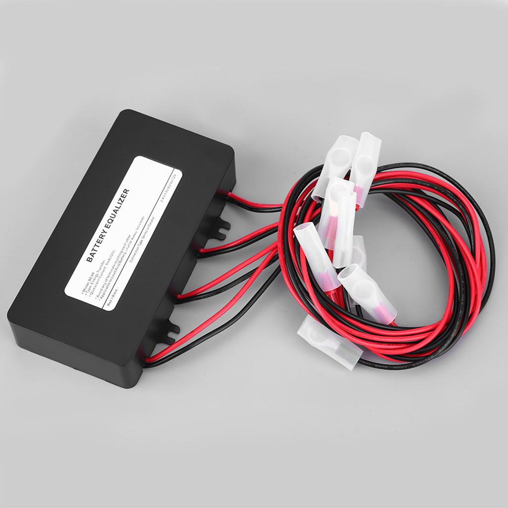 Battery Equalizer Black Solar System Balancer with Reverse Connection Protection 48V