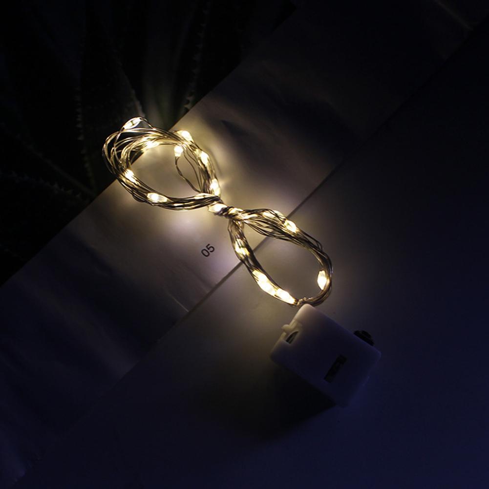 Led String Lights 3 Mode Waterproof Bendable Fairy Lights For Living Room Bedroom Garden Decoration