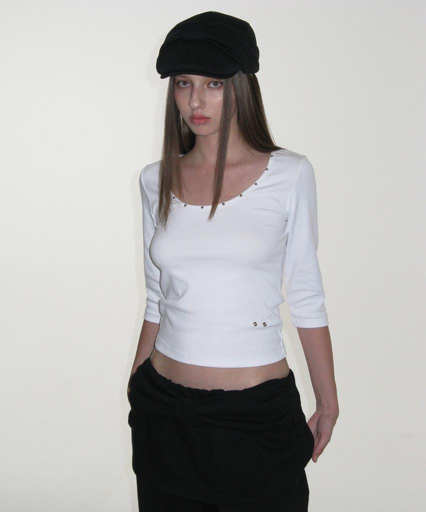 CRANK Ribbon Hunting Cap_Black