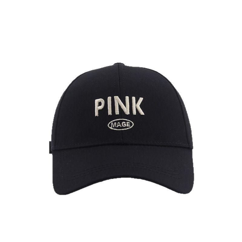 Autumn Hard Top Embroidered Letter Baseball Cap Female Spring Summer Versatile Face Small Cap Male