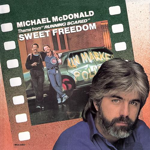 

7-дюймовая пластинка MICHAEL MCDONALD Sweet Freedom MCA52857 MCA Records 1986 Канада Танцевальная Электроника Б/у