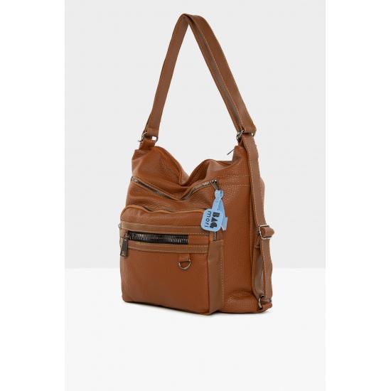 Bags and Suitcases Red Women's Large Single Pocket Loose Strap Hand, Shoulder And Backpack