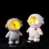 Home Decoration Gift Creative Astronaut Night Light Piggy Bank Resin Cartoon Anime Spaceman Coin Banknote Piggy Bank